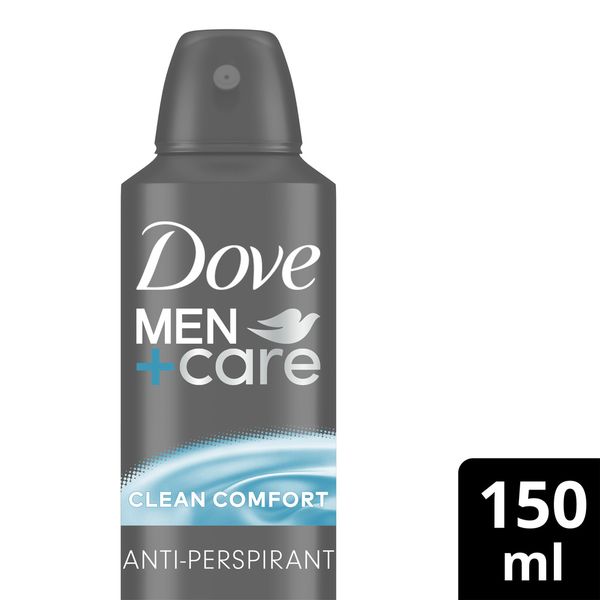 Dove Men+Care Clean Comfort Antiperspirant Deodorant Body Spray 150ml
