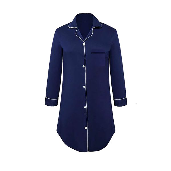 PJ Warehouse Navy Winter Sleepshirt