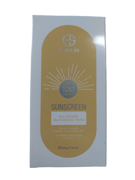 Estelin Sunscreen All-In-One Multi-Defense Tinted SPF 100 PA+++