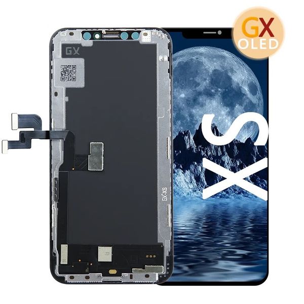 Lcd GX Screen Replacement for iPhone XS with Tempered Glass