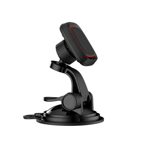 LPS Magnetic Suction Cup Car Dashboard Windshield Holder for Phone - Black