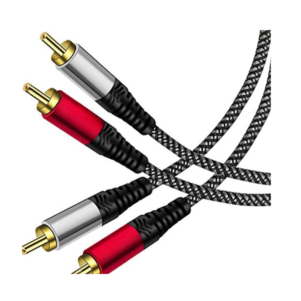 2 RCA to 2 RCA Male to Male