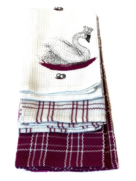 Smart Dish Cloth 100% Cotton - Ref-66 - 12 Pieces Pack