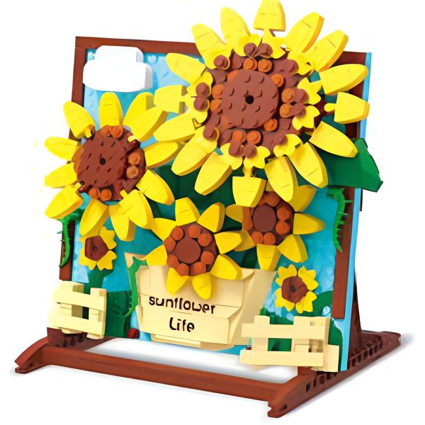 594 Pcs Building Blocks - 28 × 22 × 5cm.