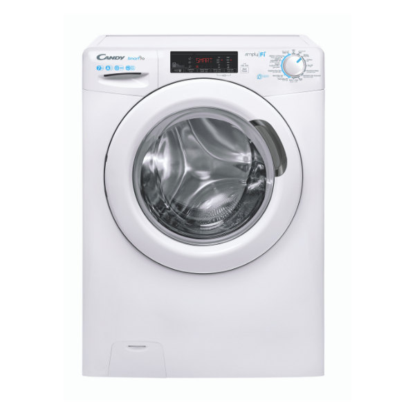 Smart Pro 7kg 1200rpm White Washing Machine WiFi + BT Steam Shop