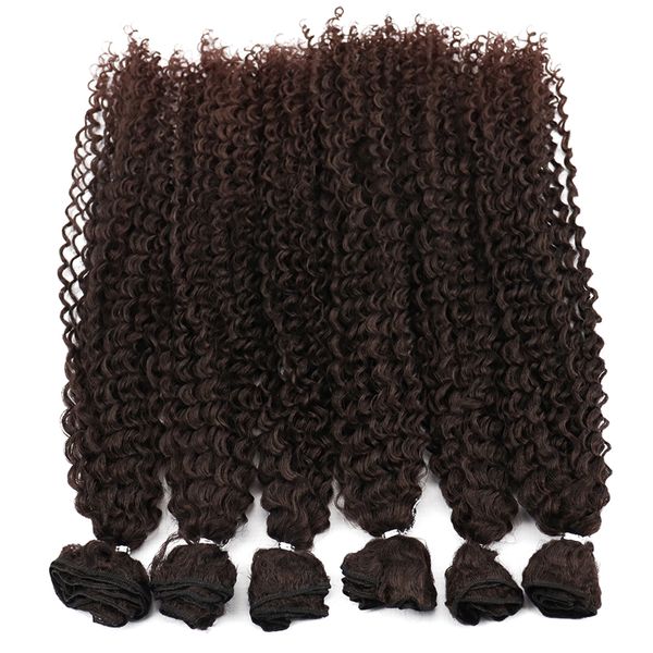 Magic Synthetic Curly Hair All In One Package Bundles DOKI 24INCH T1B33#