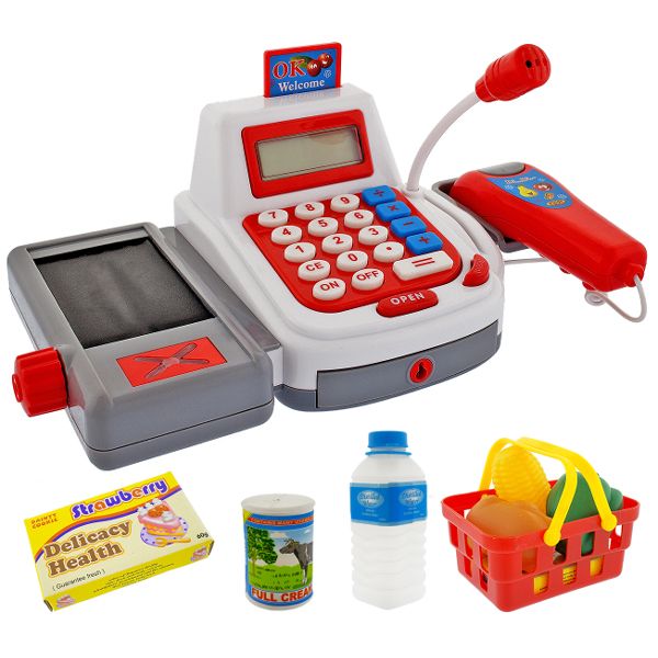 Battery Operated Toy Cash Register