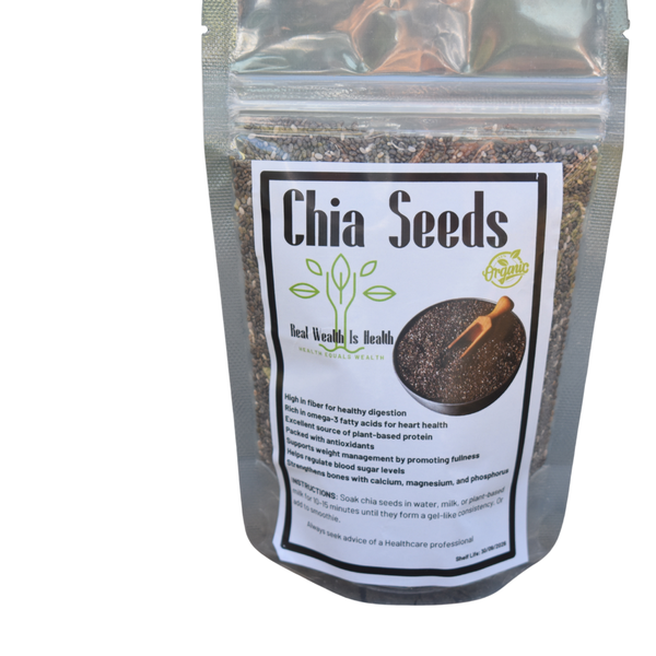 Real Wealth Is Health 3x130g Chia Seeds
