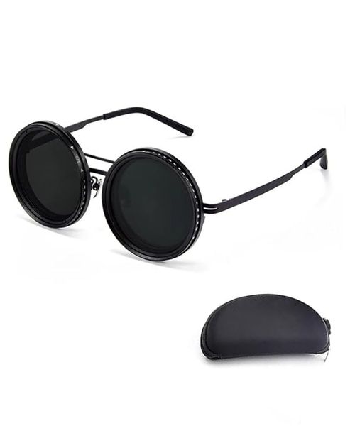 1-9 Gears Adjustable Tint Sunglasses Polarized Glasses with ND Filter Lense