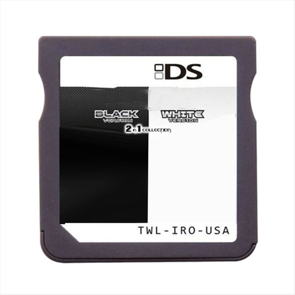 Game Card for Pokemon 2In1 Ds 3Ds Nds Video Game Black White No 1