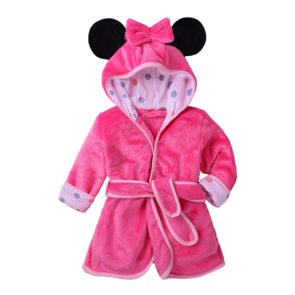 Minnie Mouse Winter Gown / Robe for Kids