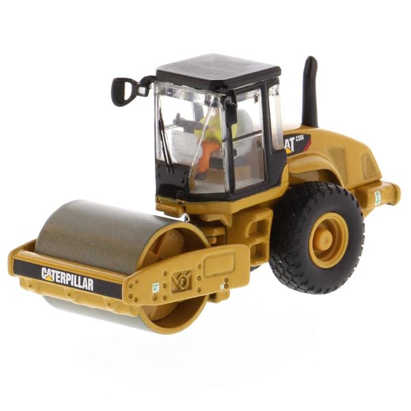 Diecast Masters 1/87 CAT CS56 Smooth Drum Vibratory Compactor Diecast Model