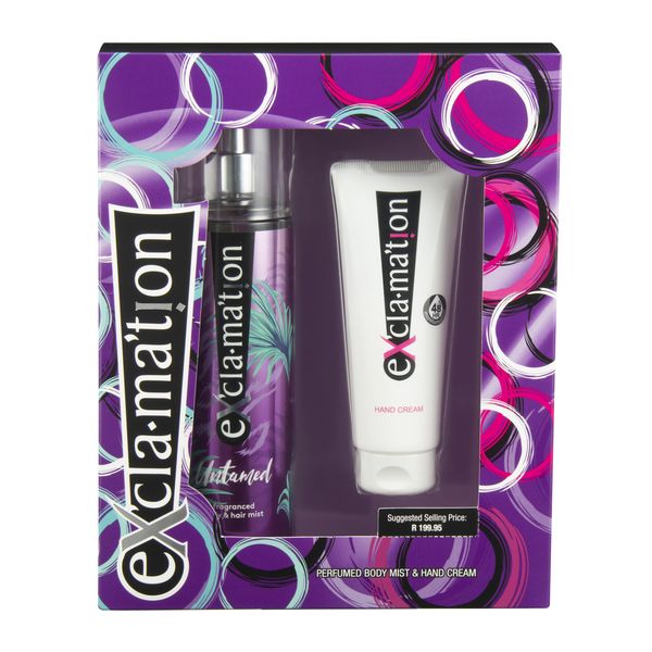 Exclamation - Untamed Body Mist 220Ml &amp; Exclamation - Original Hand Cream 75Ml