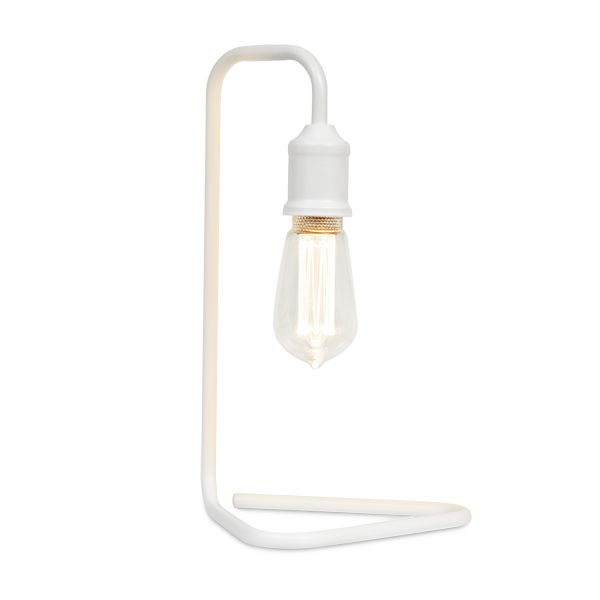 25509 Nata Metal Light Table Lamp - White