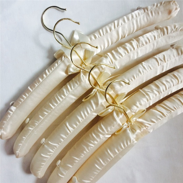 10 Pcs Non-Slip White Hangers For Women Clothing Foam Coat Hanger