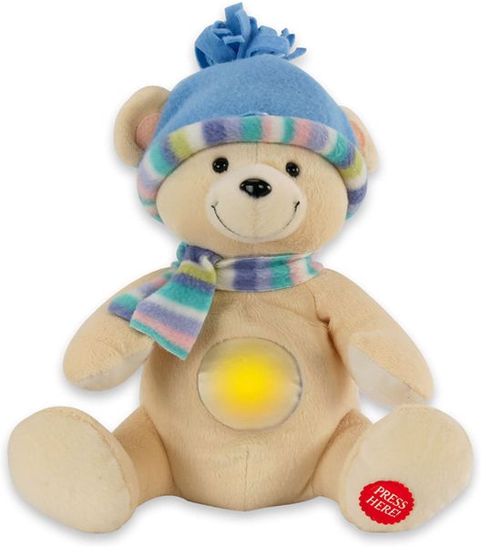 Ansmann LED Babycare Night Light Plush Toy "Tobi" with Lullaby Function