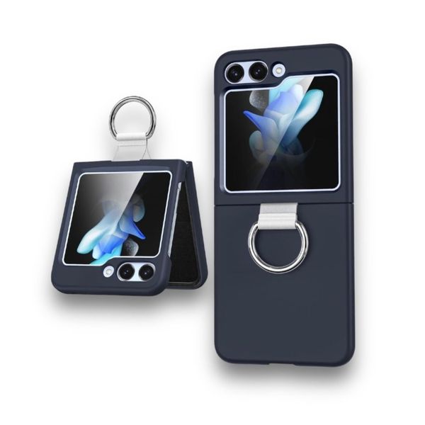 Ring Silicone Protective Case for Samsung Galaxy Z Flip 5