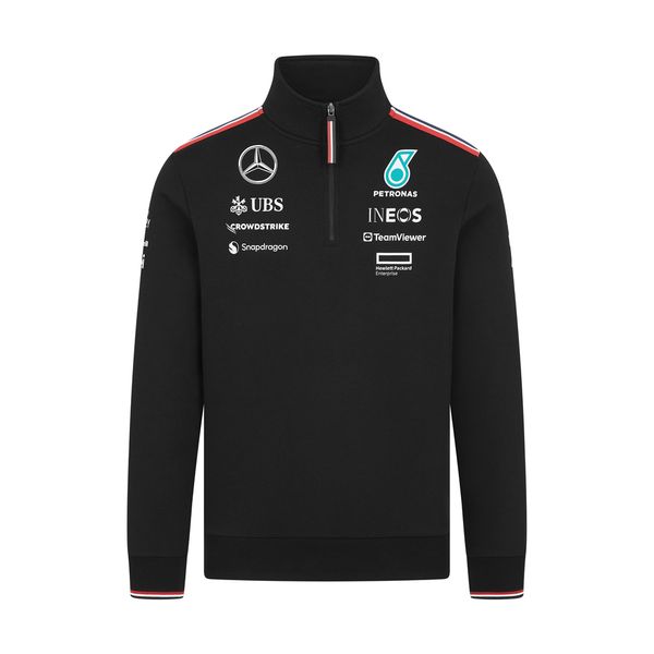 Mercedes AMG Petronas 2024 F1 Team 1/4 Zip Sweatshirt