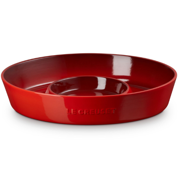 Le Creuset Stoneware Chip and Dip Platter - 35cm