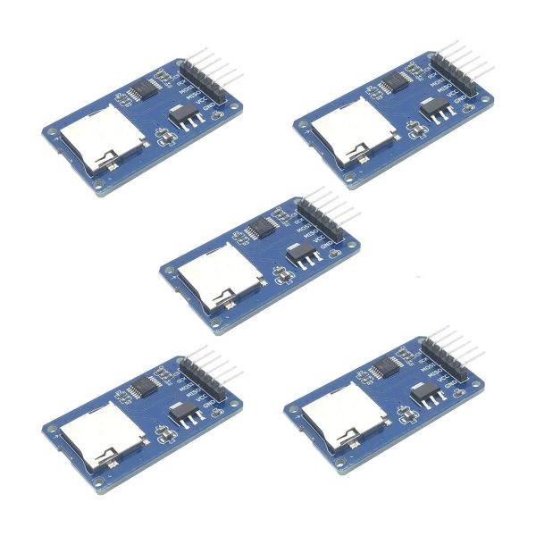 5pieces Micro SD TF Card Adater Reader Module 6Pin SPI Interface Driver Module