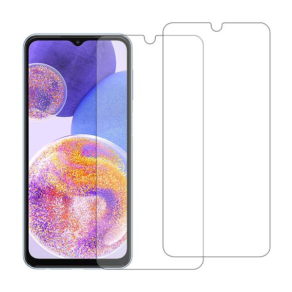 Tempered Glass Screen Protector for Samsung Galaxy A23 (2022) (Pack of 2)