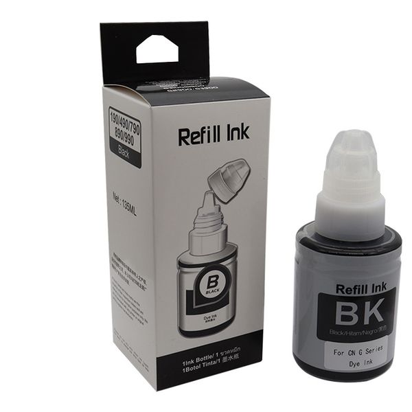 Multipack Printer Ink - Compatible with Canon GI-490 / G1400 / G2400 CISS