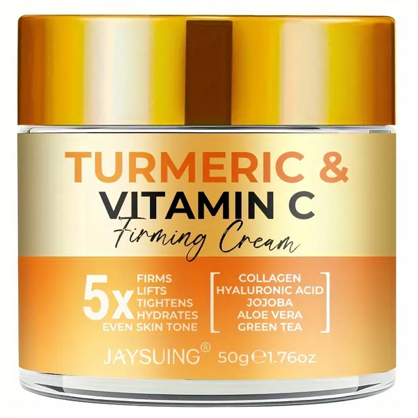 50g Turmeric Vitamin C Skin Firming Hydrating Moisturize Tighten Face Cream