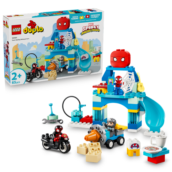 LEGO® DUPLO® Marvel Team Spidey Webquarters 10464