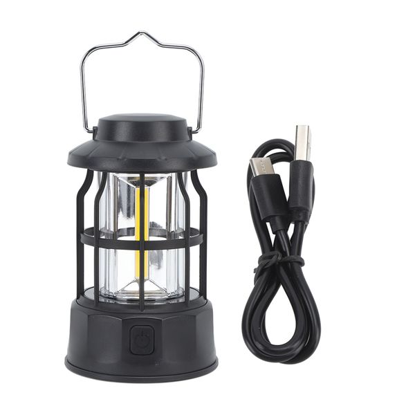 Retro Survival Camping Lantern - Rechargeable