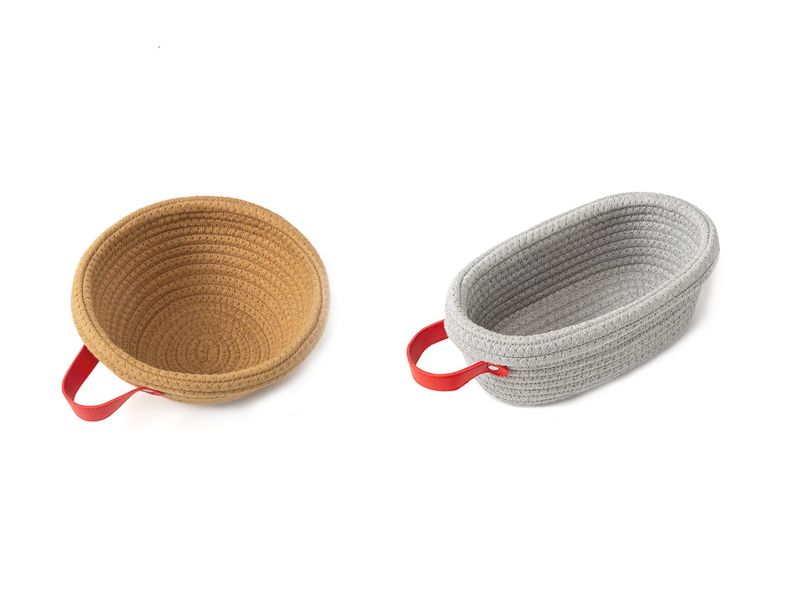 Banneton Bread Proofing Basket Set, 10" Oval &amp; 9" Round