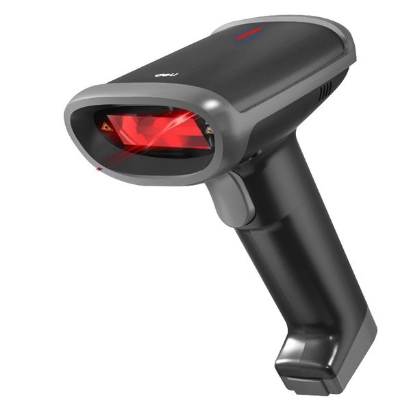 Deli Handheld Barcode Scanners With USB Wired Connection