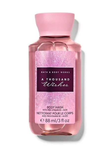 Bath &amp; Body Works - Travel Size A Thousand Wishes Body Wash - 88ml