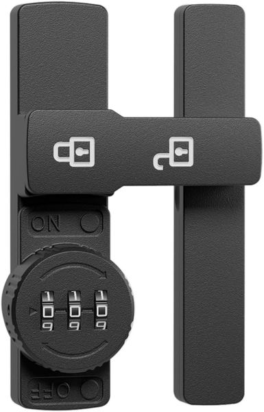 Flip Latch Lock with Combination, Sliding/Swinging Door Lock Latch Bolt