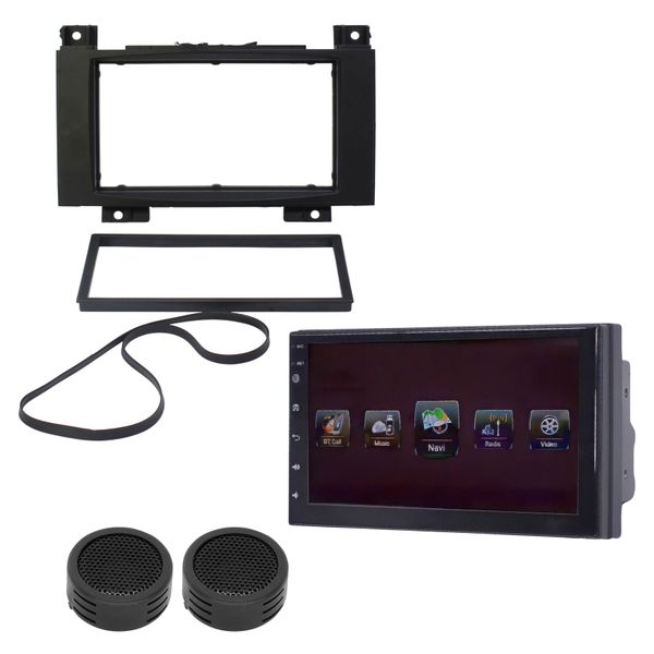 7" Media Player with Trim Plate Compatible with VW Crafter &amp; Evo Tweeters