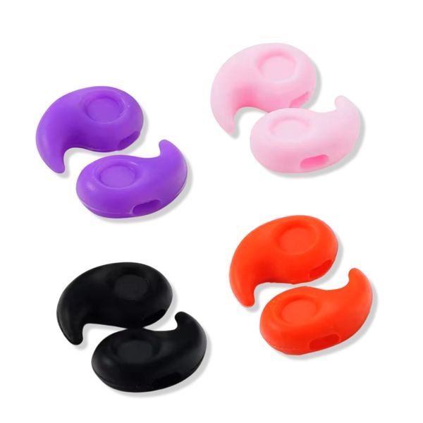 ActiveFit Glasses Ear Hooks - 4-Pair Colour Pack for All Ages