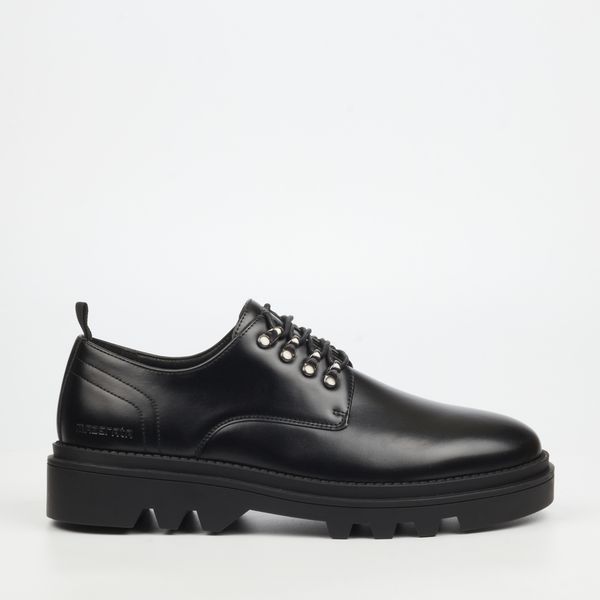 Mazerata vinchey 68 Black Men Faux Wax Shoes