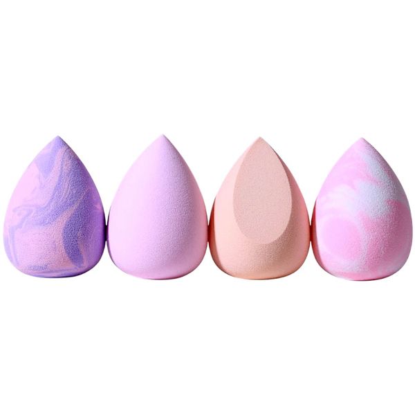 4 Piece Soft Makeup Beauty Sponge Set