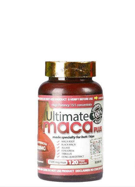 Ultimate maca plus 120 pills 7500mgs