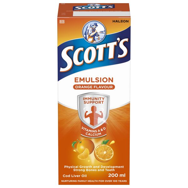 SCOTTS EMULSION ORANGE 200ml