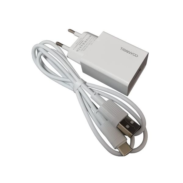 Tranyoo 12W Fast Charger Kit T-C01 C