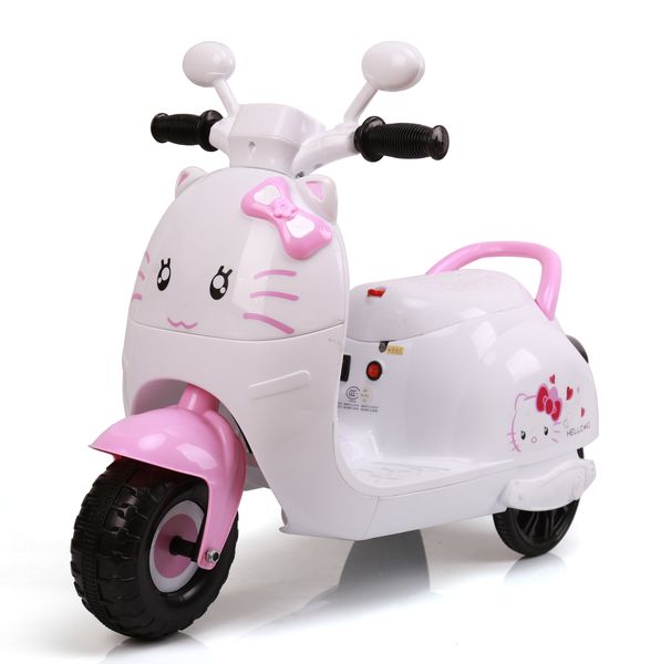 Kitty Pattern Pink Motorbike