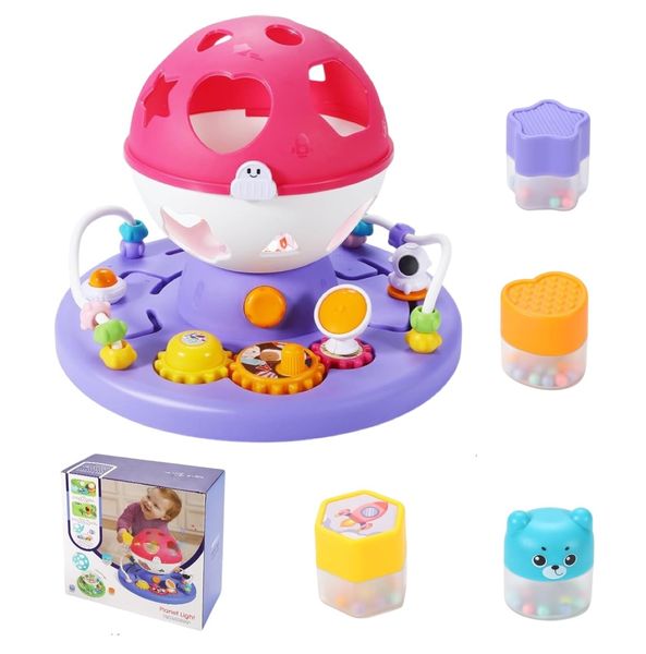 Learn &amp; Play: Baby Musical Shape Sorter &amp; Fine Motor Toy -18+ Months