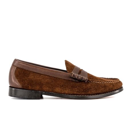 Bass best sale suede loafers