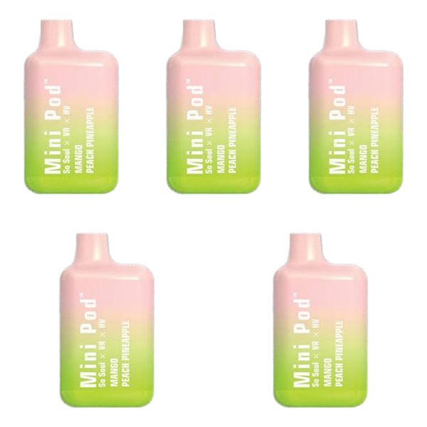 Mango Peach Pineapple (Pack Of 5 image