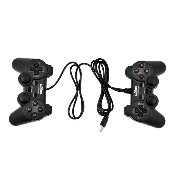 2PCS Universal USB Wired Game Controller Dual Joystick for PC