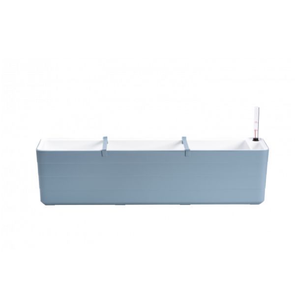 Urbalive - Berberis - Self-Watering Planter - Green and White - 80cm
