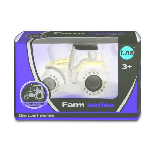 Die Cast Series - Car Toys - Farming Tractor - Blue