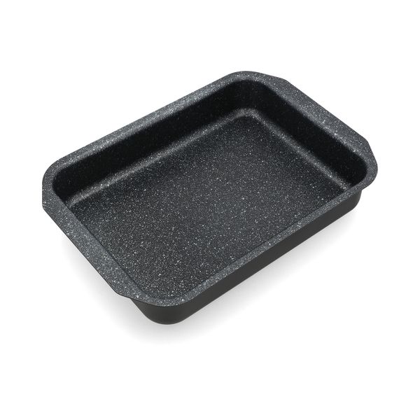 George &amp; Mason - Black Rectangular Roasting Pan - 30cm