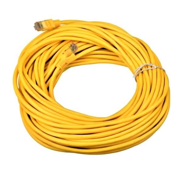 Network cable Cat5e - Yellow - 30m