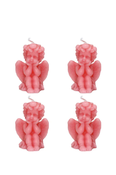 4 Piece Cute Little Angle Scented Candle